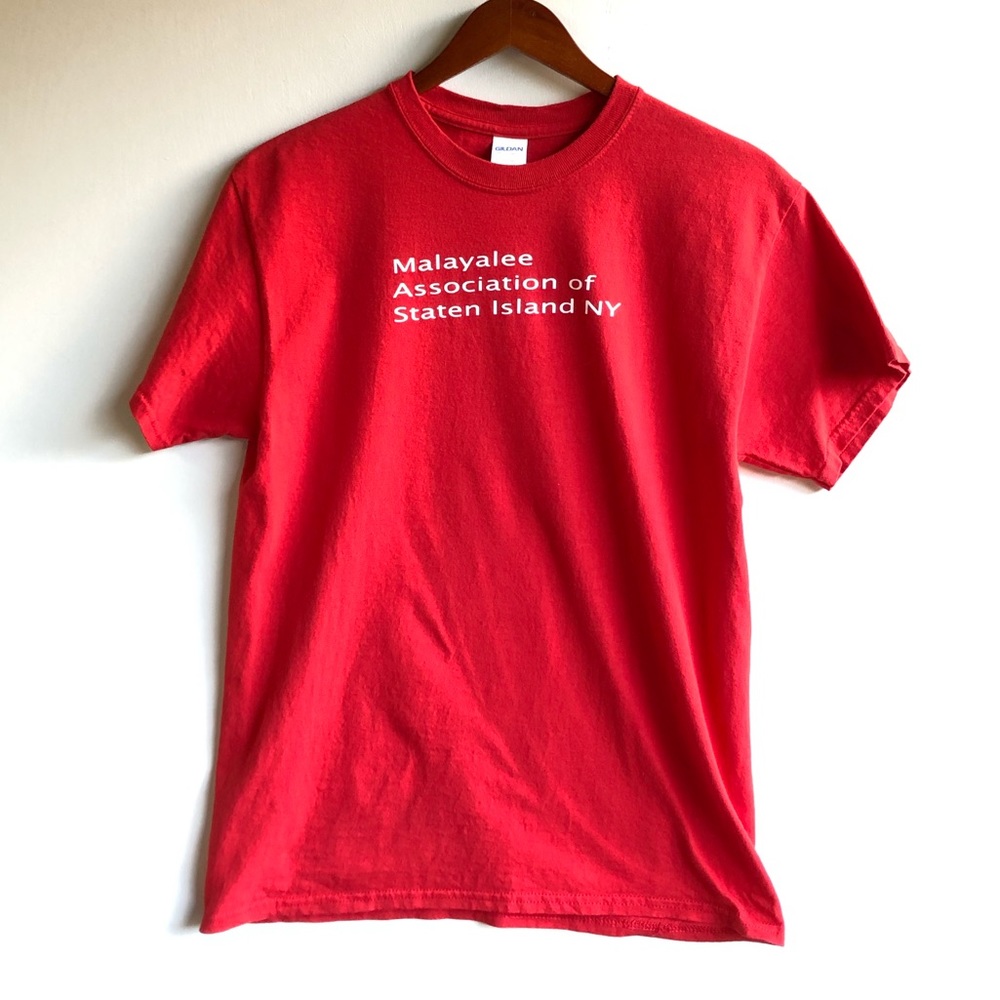 Malayalee Assoc Staten Island Gildan Short Sleeve Tee Red M